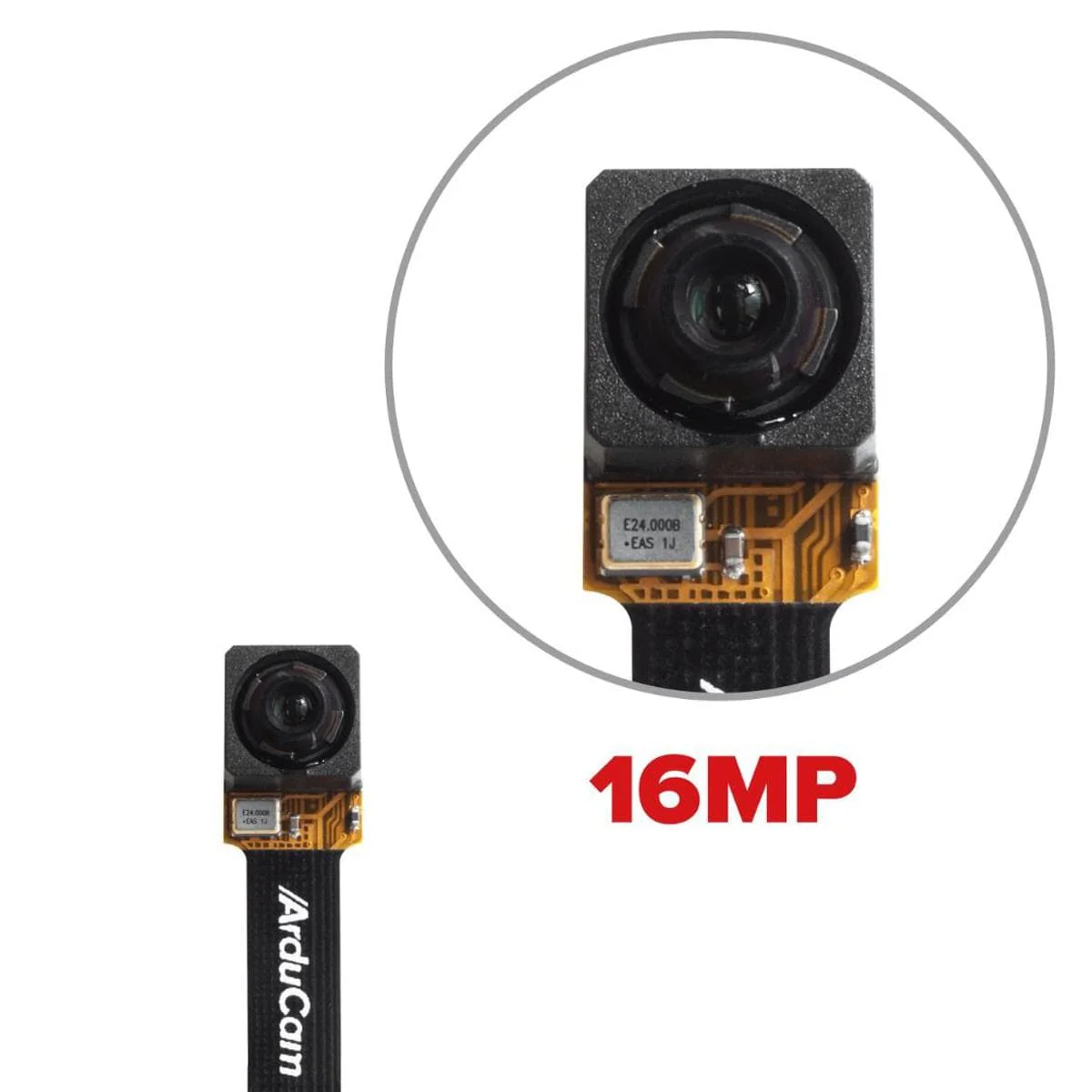 Arducam Mini NoIR 16MP IMX519 Camera Module for Pi Zero - Image 2