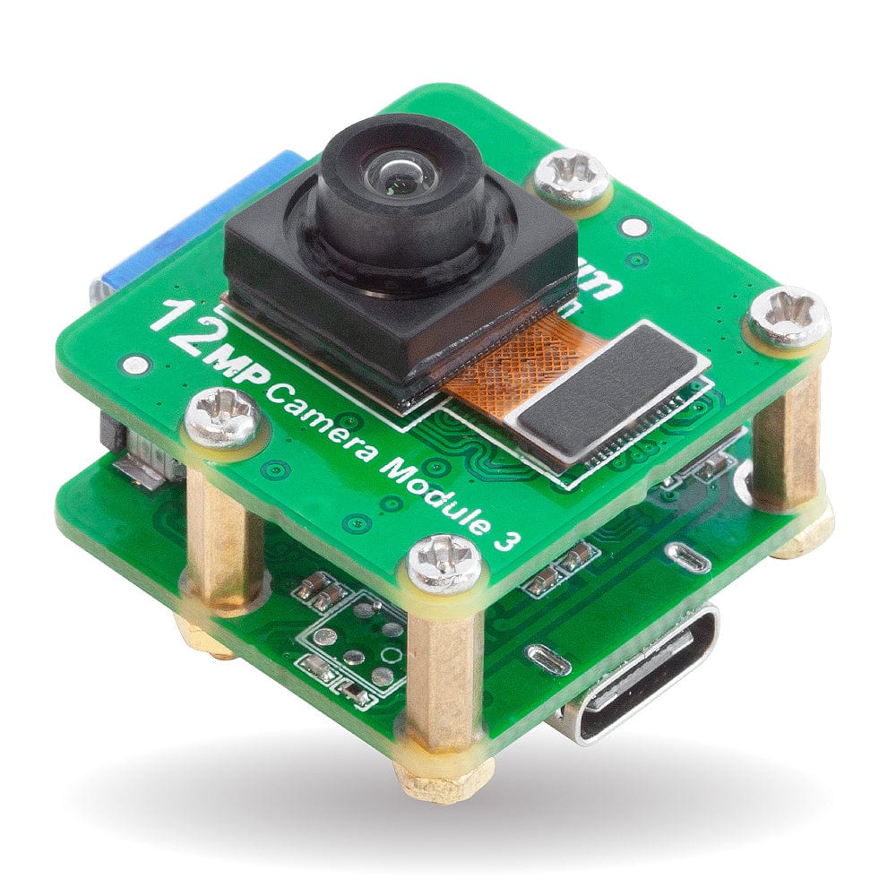 Arducam Wide Angle 12MP IMX708 USB-C UVC Fixed-Focus Camera Module with Microphone - Image 2