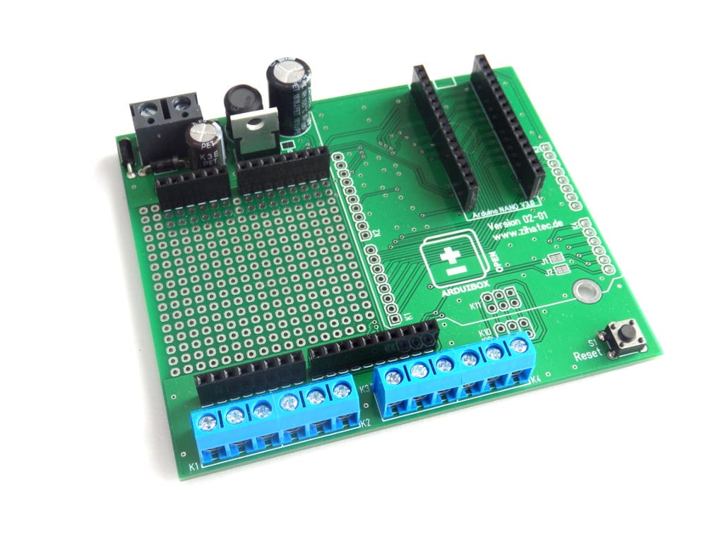 ArduiBox - Arduino Prototyping DIN Rail Case (inc. 5V regulator) - Image 5