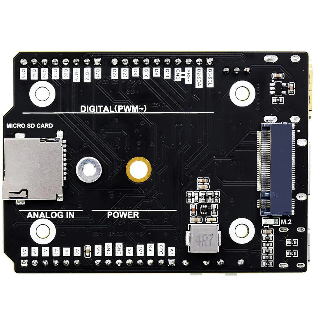Arduino-Compatible Base Board for Raspberry Pi Compute Module 4 - Image 4