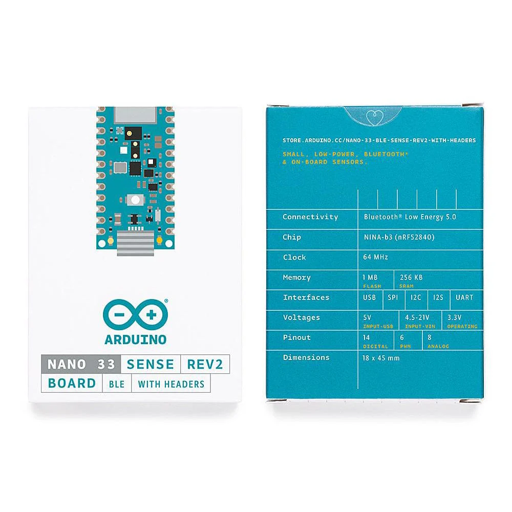 Arduino Nano 33 BLE Sense REV2 (with headers) - Image 5