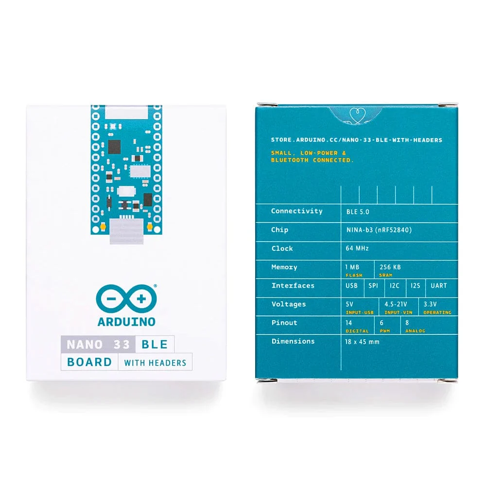 Arduino Nano 33 BLE Rev1 (with headers) [discontinued] - Image 5