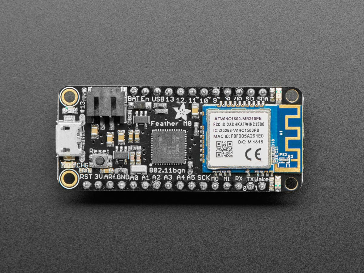 Assembled Adafruit Feather M0 WiFi - ATSAMD21 + ATWINC1500 - Image 2