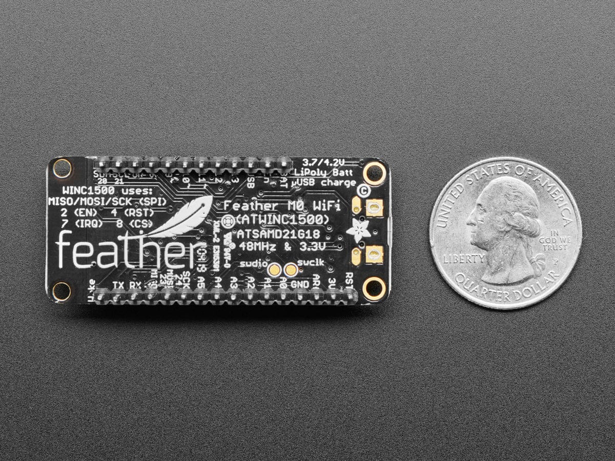 Assembled Adafruit Feather M0 WiFi - ATSAMD21 + ATWINC1500 - Image 5