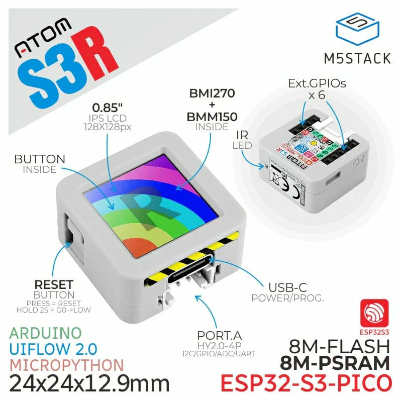 M5Stack ATOM S3R - Image 2