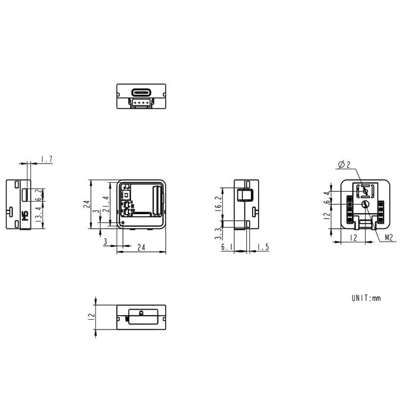 ATOMS3R Proto Kit without Screen (8MB PSRAM) - Image 7