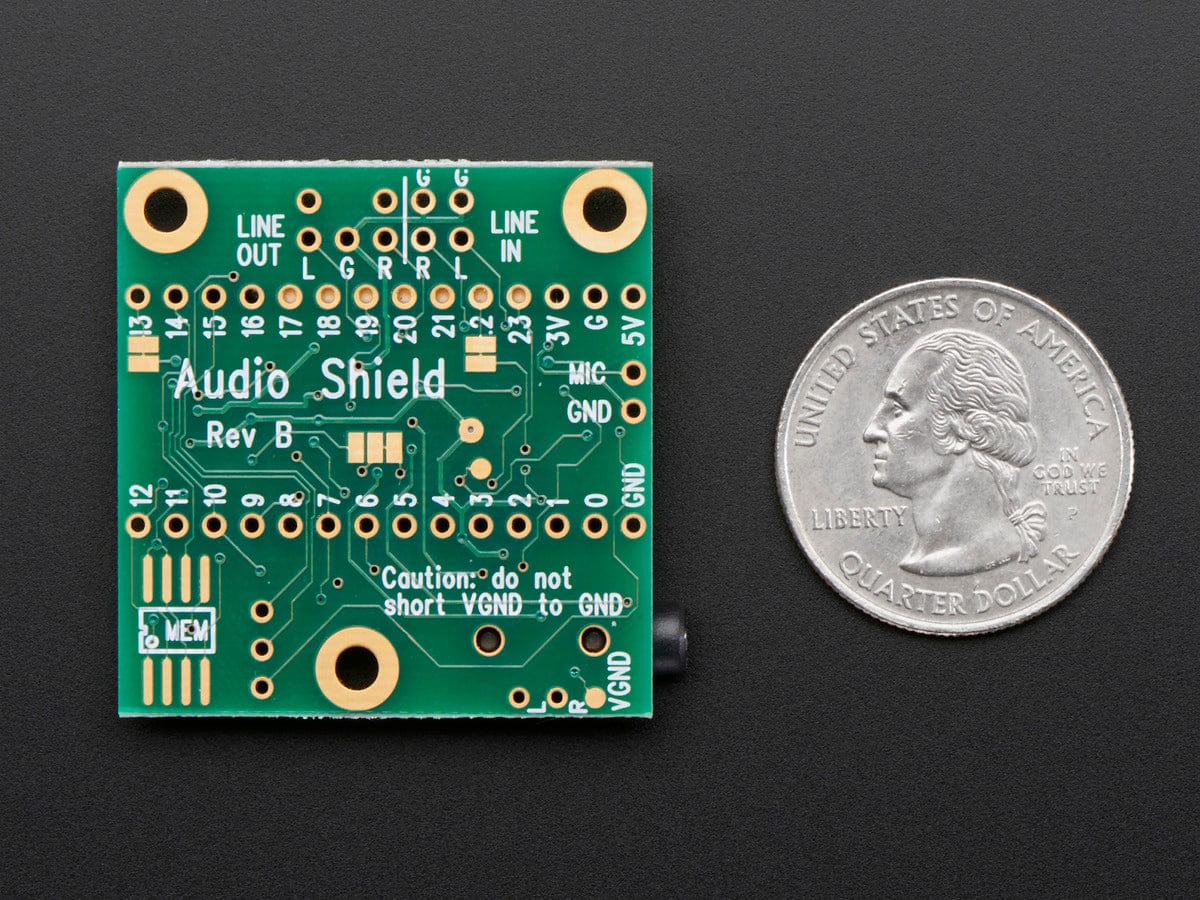 Audio Adapter Board for Teensy 3.0 - 3.2, 3.5 and 3.6 [Discontinued] - Image 3