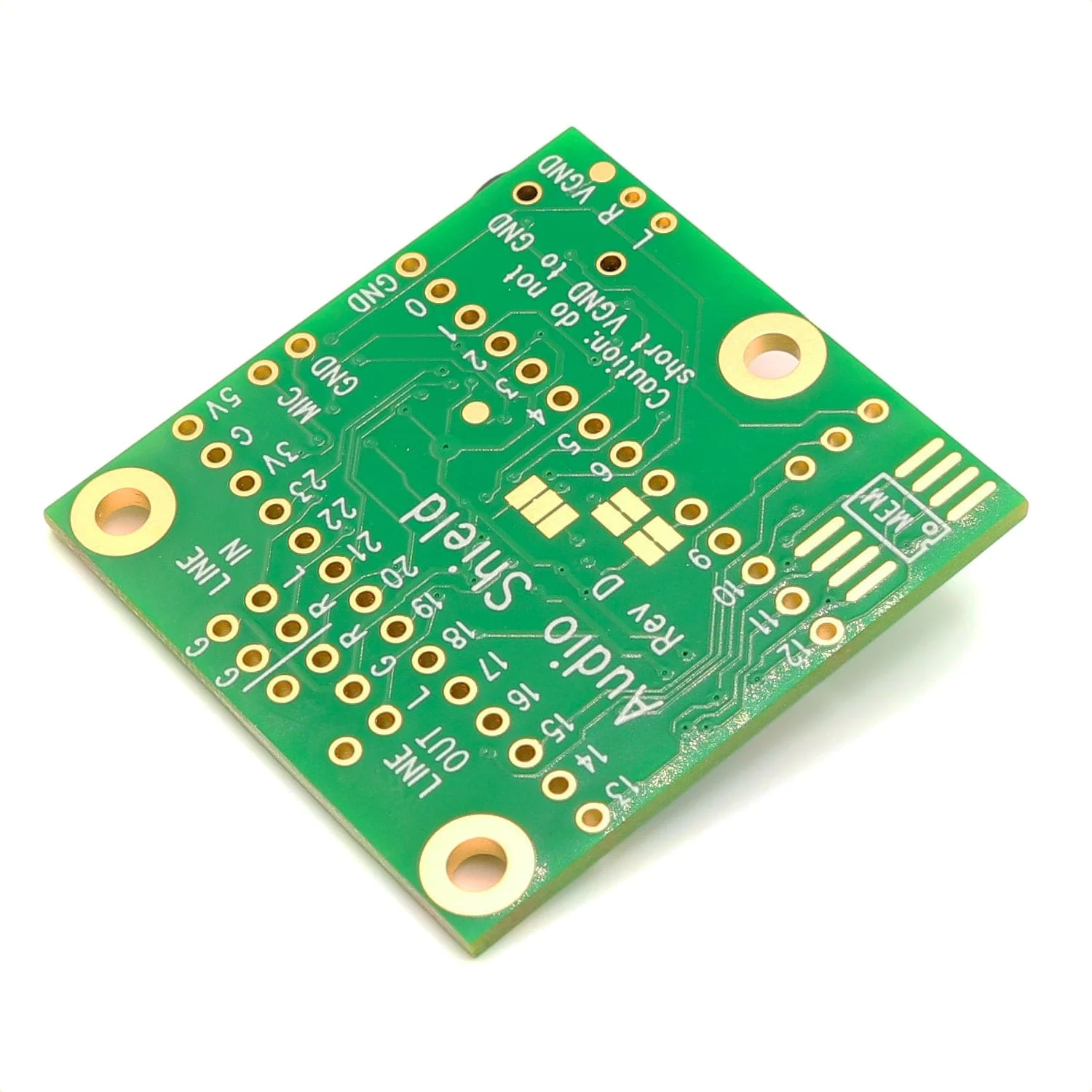 Audio Adapter Board for Teensy 4.0 (Rev D) - Image 3