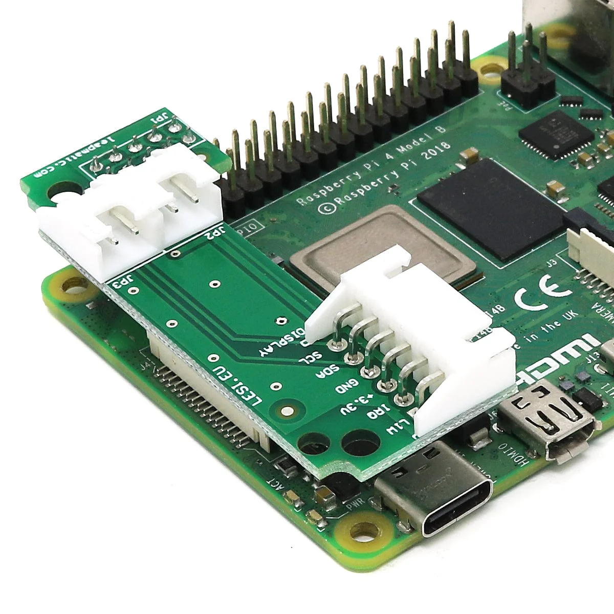 Auto-Fan Control & Crypto Module for Raspberry Pi (with I2C, 5V, 3.3V and UART pins) - Image 4