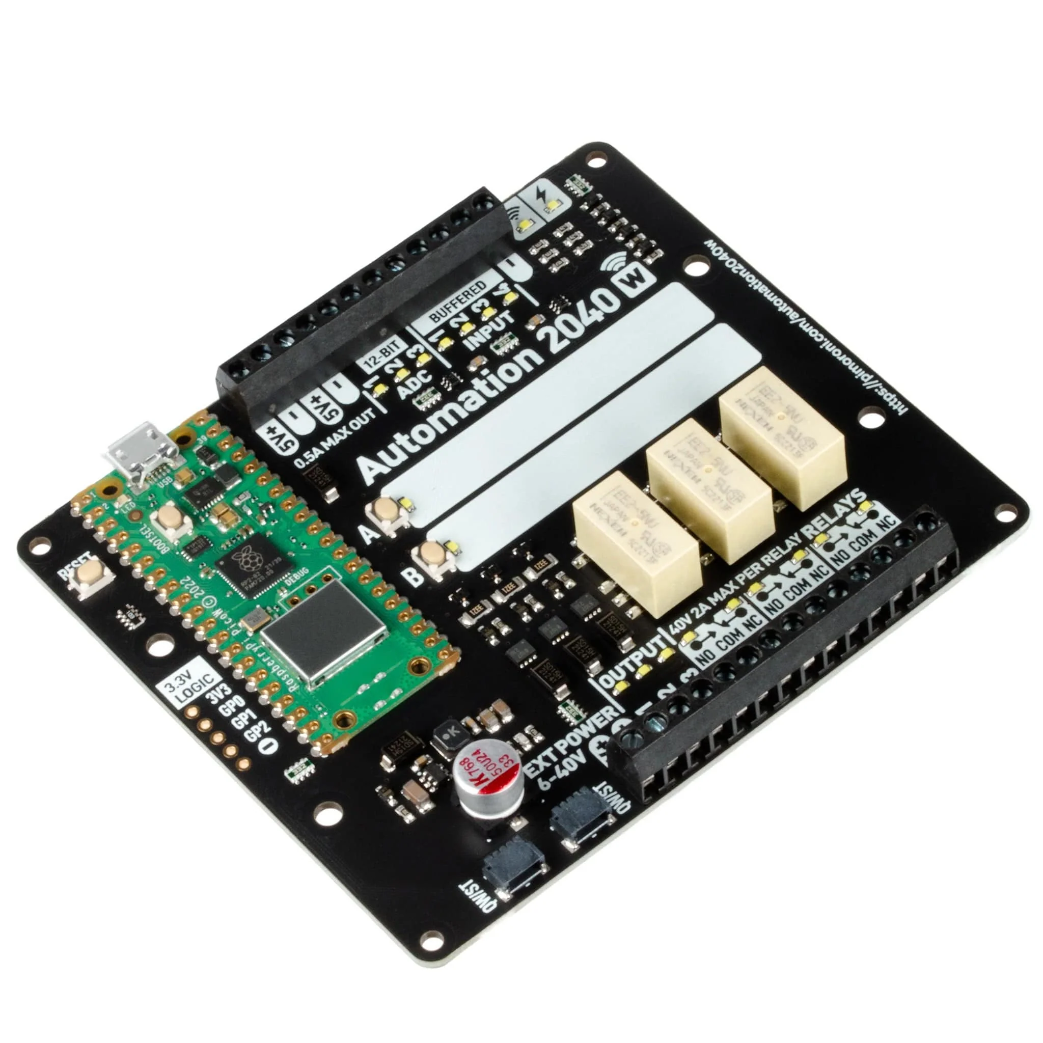 Automation 2040 W (Pico W Aboard) [Discontinued] - Image 2