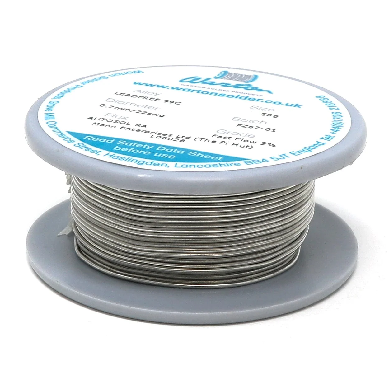 Autosol RA 99C No-Clean Fast-Flow Lead-Free Solder Wire - Image 2