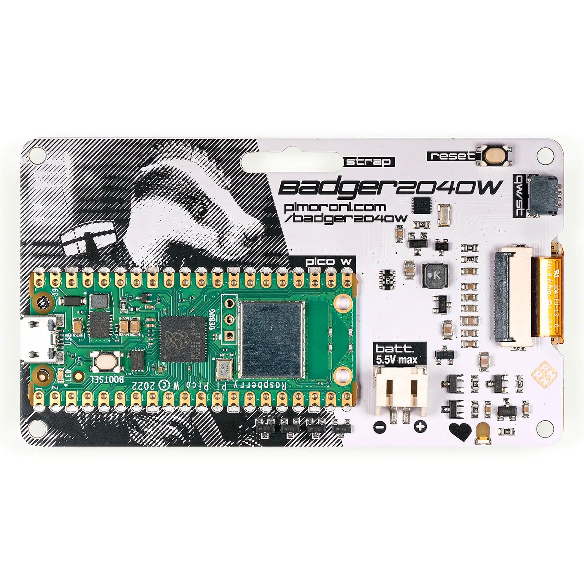 Badger 2040 W (Pico W Aboard) - Image 2