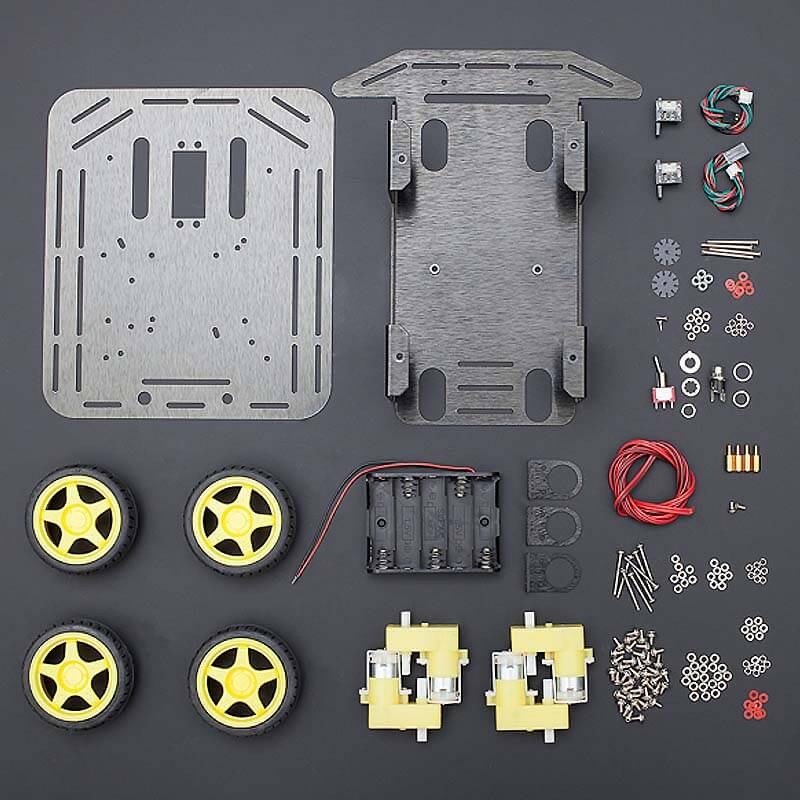Baron: 4WD Mobile Robot Platform for Arduino with Encoder [discontinued] - Image 2