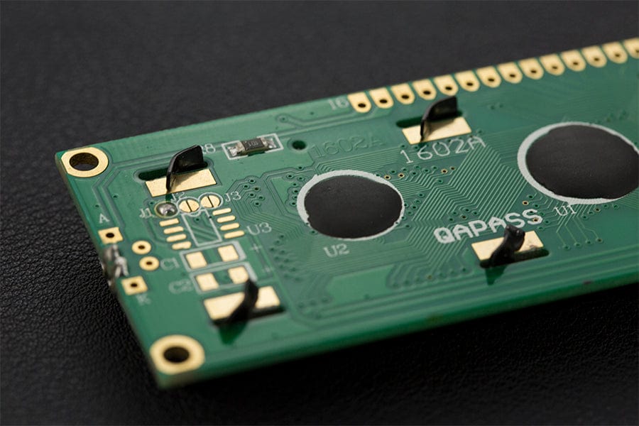 Basic 16x2 Character LCD - Black on Yellow 5V [Discontinued] - Image 2