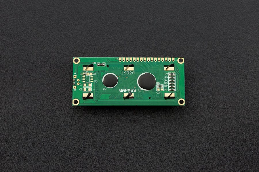 Basic 16x2 Character LCD - Black on Yellow 5V [Discontinued] - Image 4