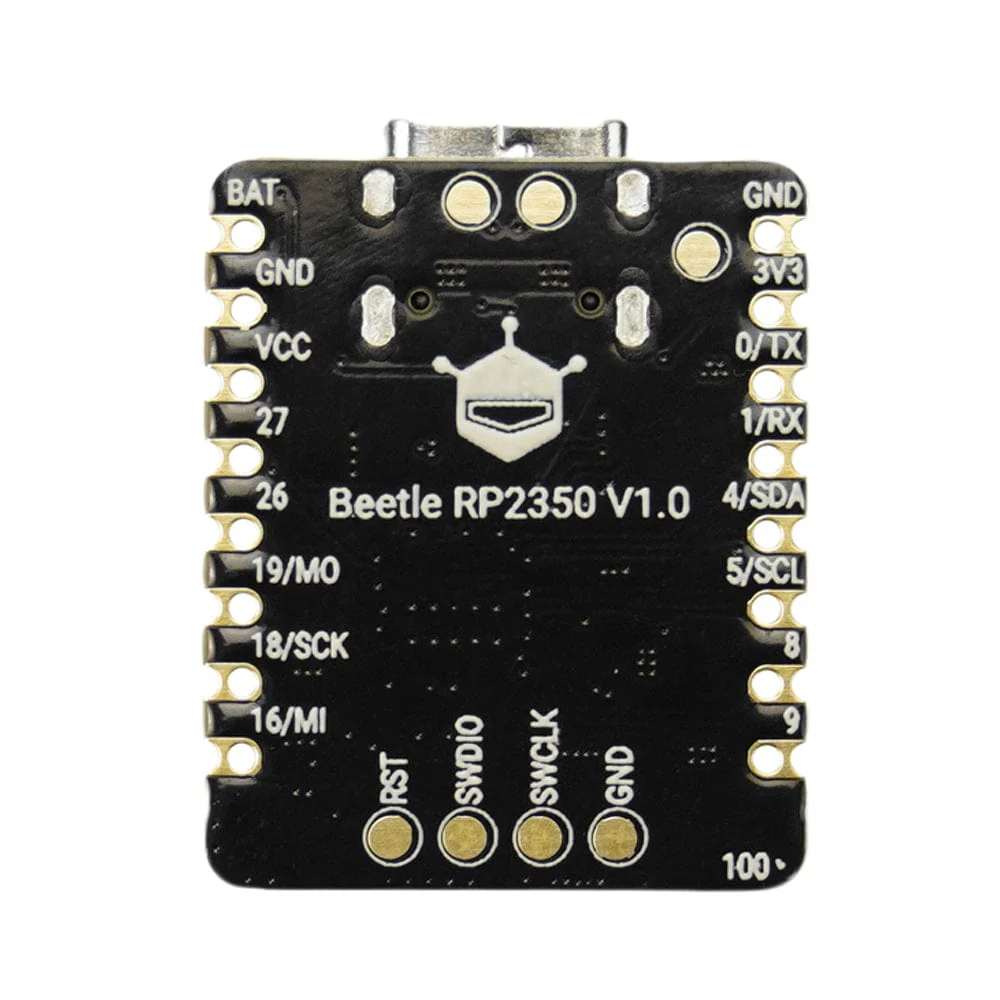 Beetle RP2350 Mini Dual-Core Development Board (ARM Cortex-M33 / RISC-V) - Image 4