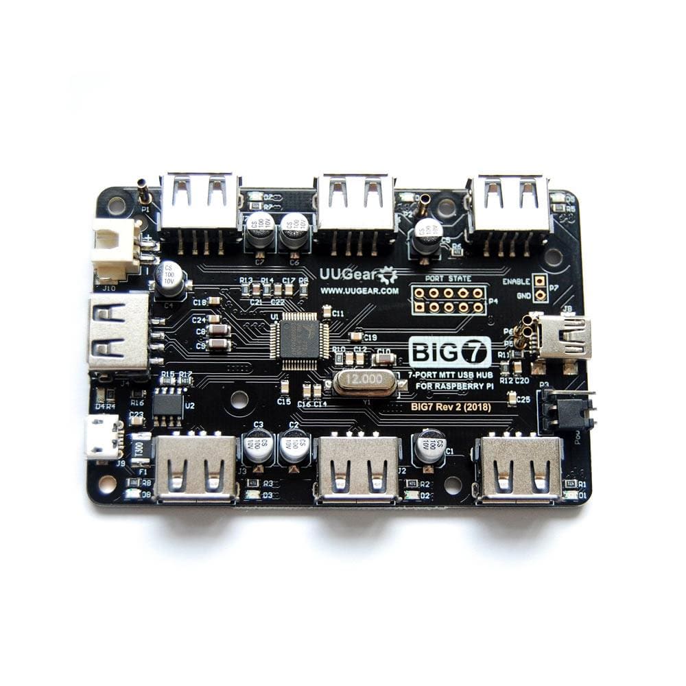 Big7 - 7-port MTT USB Hub For Raspberry Pi [discontinued] - Image 3
