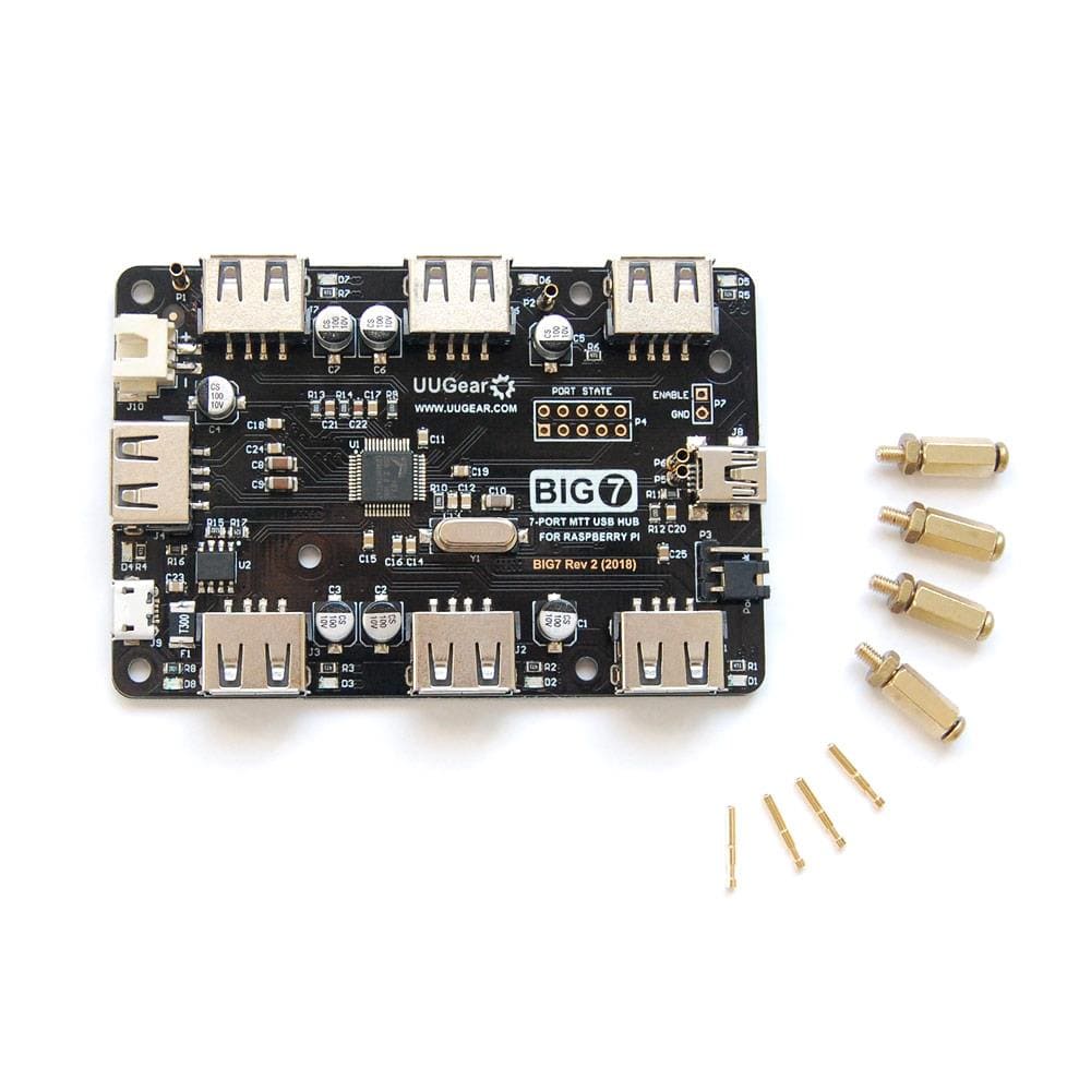 Big7 - 7-port MTT USB Hub For Raspberry Pi [discontinued] - Image 4
