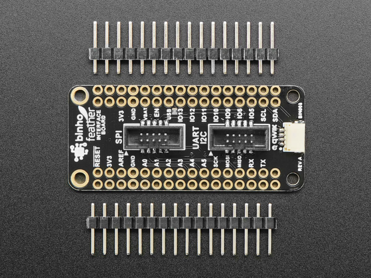 Binho Feather / Stemma QT Interface Board [Discontinued] - Image 2