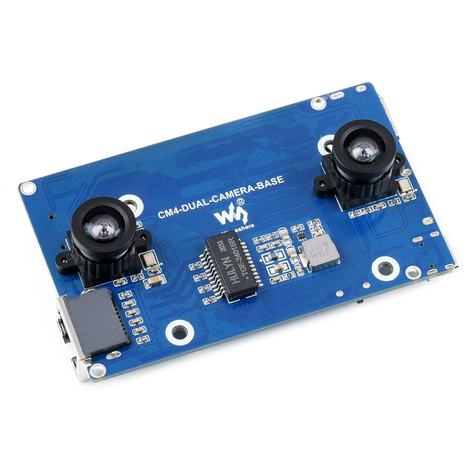 Binocular Camera Base Board for CM4 with Interface Expander - Image 2