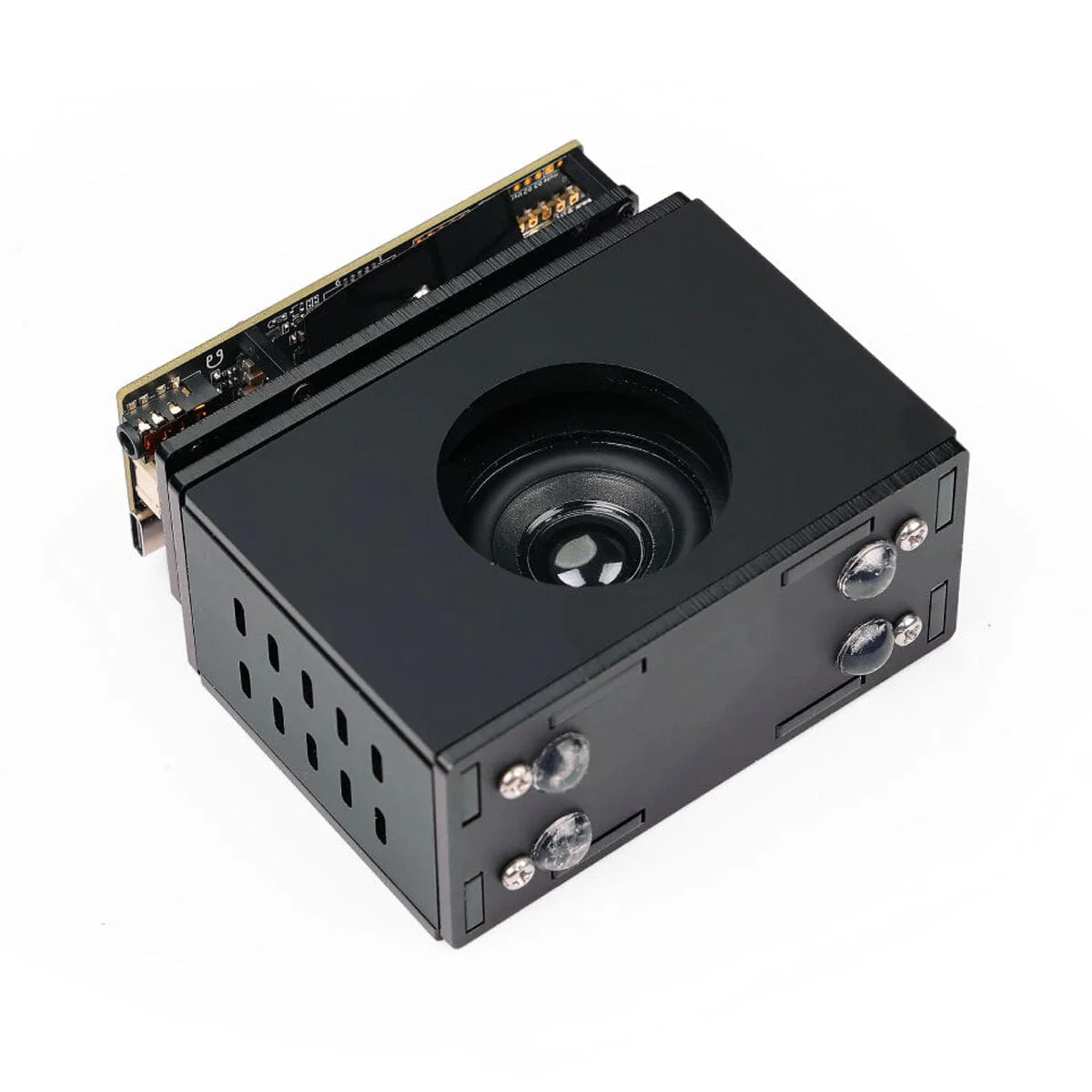 Black DIY Case for ReSpeaker Lite