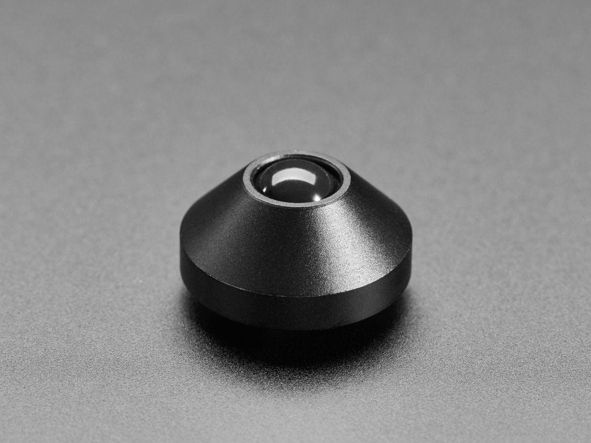 Black Anodized Aluminum Bumper Feet - Pack of 2 - Image 3
