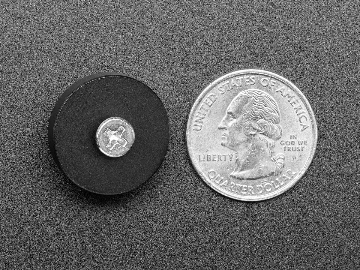 Black Anodized Aluminum Bumper Feet - Pack of 2 - Image 4