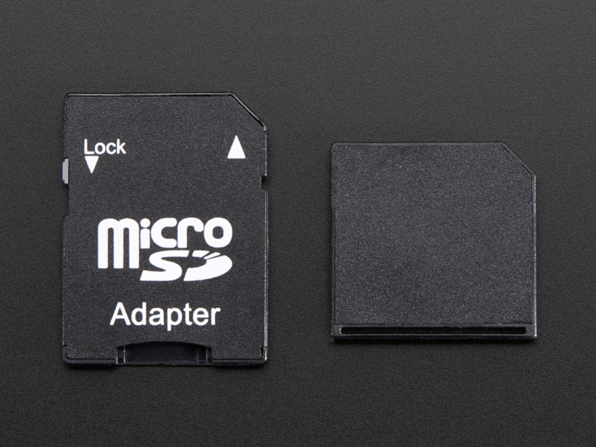 Black Shortening microSD adapter for Raspberry Pi & Macbooks [Discontinued] - Image 2