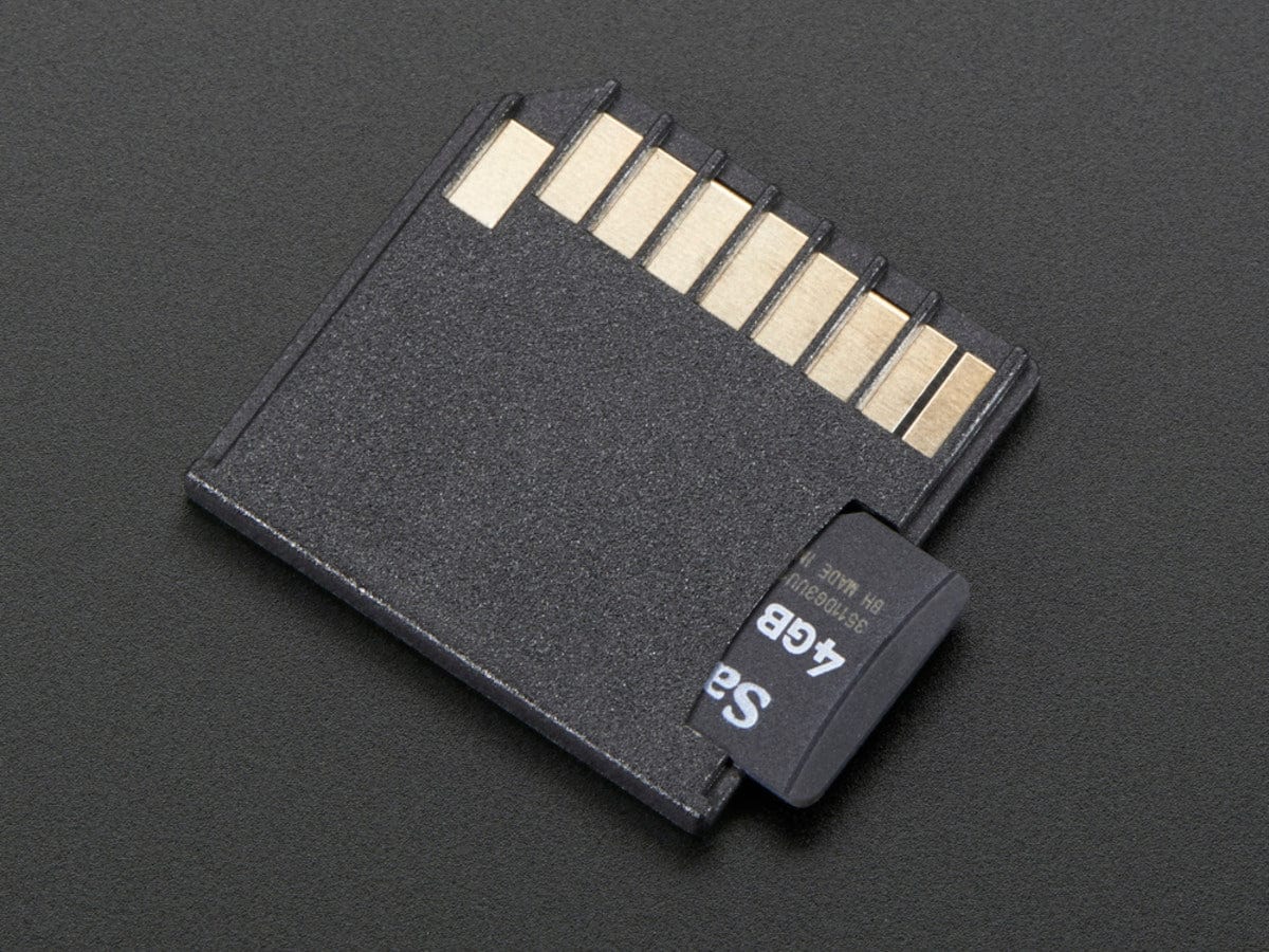 Black Shortening microSD adapter for Raspberry Pi & Macbooks [Discontinued] - Image 3