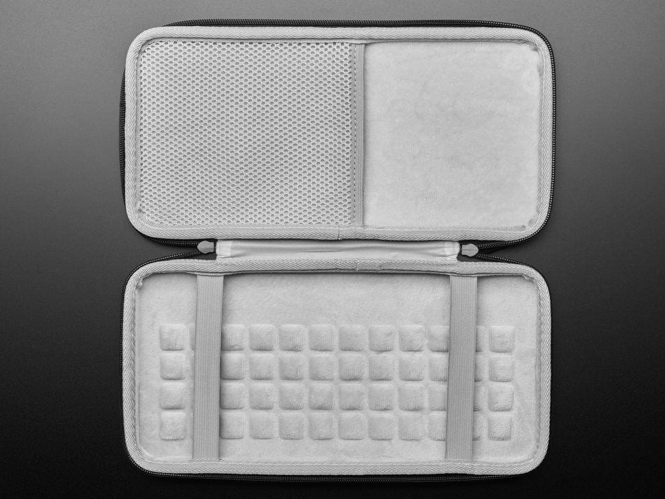 Black Zipper Sleeve Case with Handle for Raspberry Pi 500/400 - Image 4