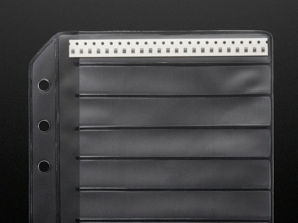 Blank SMT Storage Pages for 12 strips of 8mm Tape - 5 Pages - Image 3