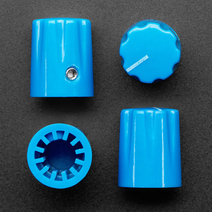 Blue Micro Potentiometer Knob - 4 pack - Image 2