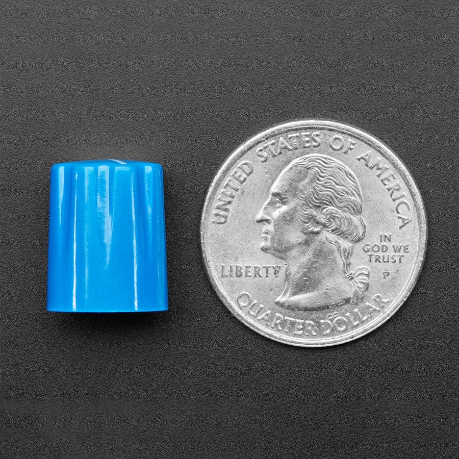 Blue Micro Potentiometer Knob - 4 pack - Image 3