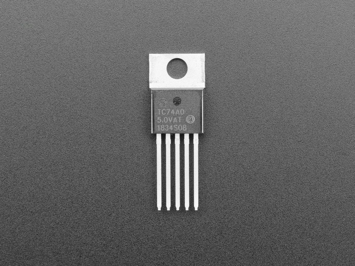Breadboard Friendly I2C Temperature Sensor - TC74A0 (TC74A0-5.0VAT)