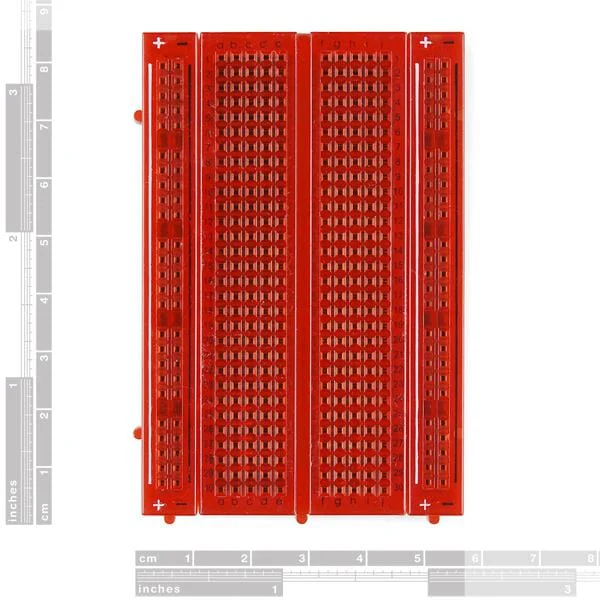 Breadboard - Translucent Self-Adhesive (Red) - Image 5