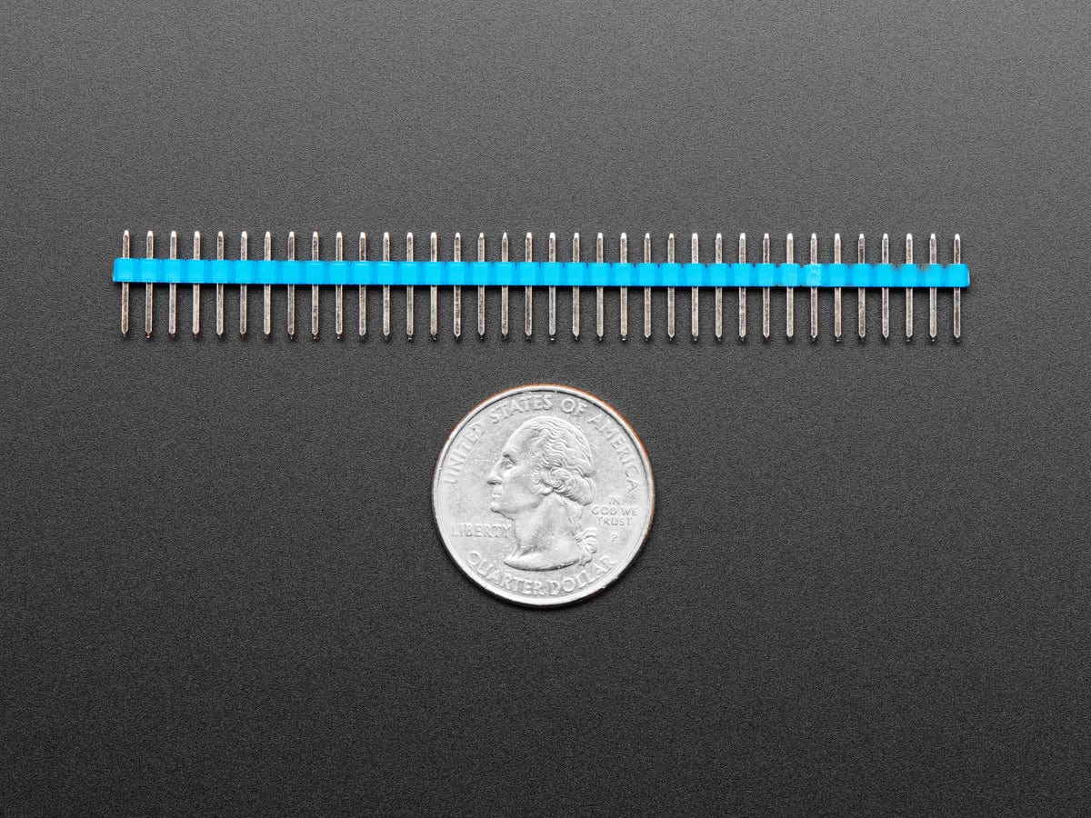 Break-away 0.1" 36-pin strip male header - Rainbow Combo 10 Pack - Image 3