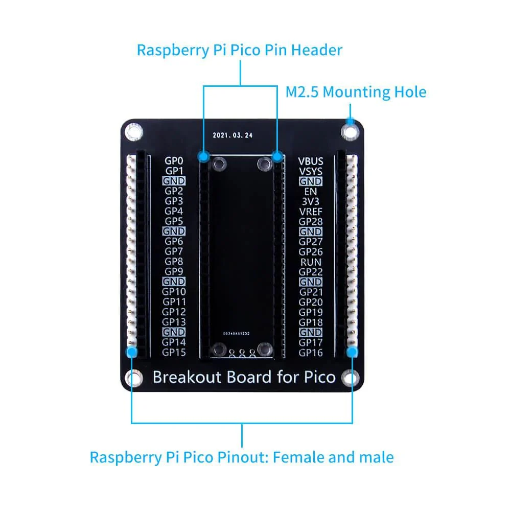 Breakout Board for Raspberry Pi Pico [Discontinued] - Image 6