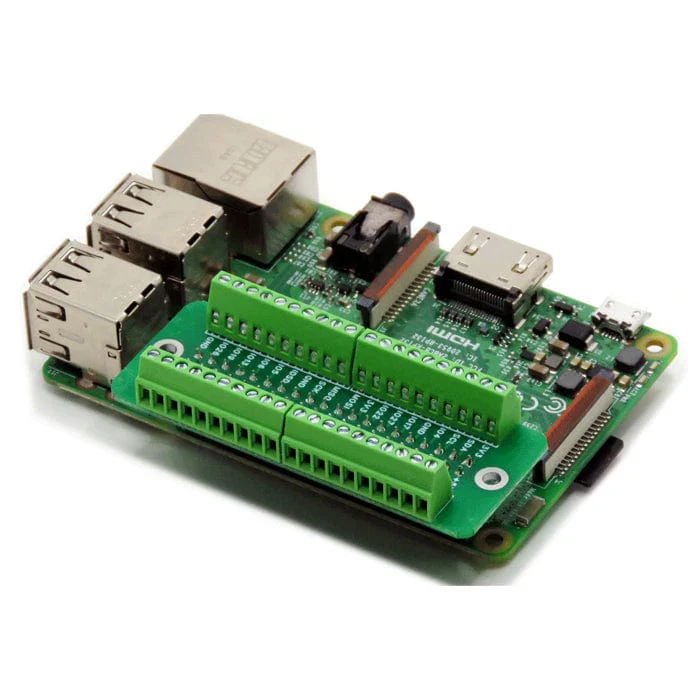 Breakout Card Type 1 - Screw Mount 26-18 AWG for Raspberry Pi - Image 4