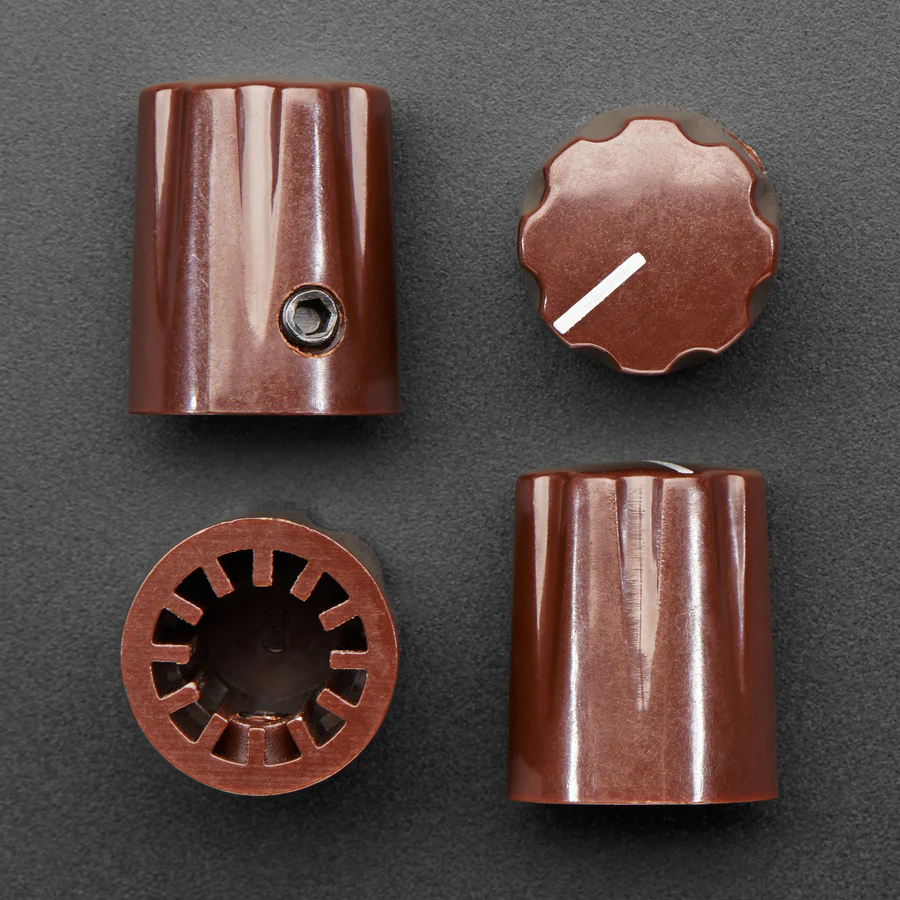 Brown Micro Potentiometer Knob - 4 pack - Image 2