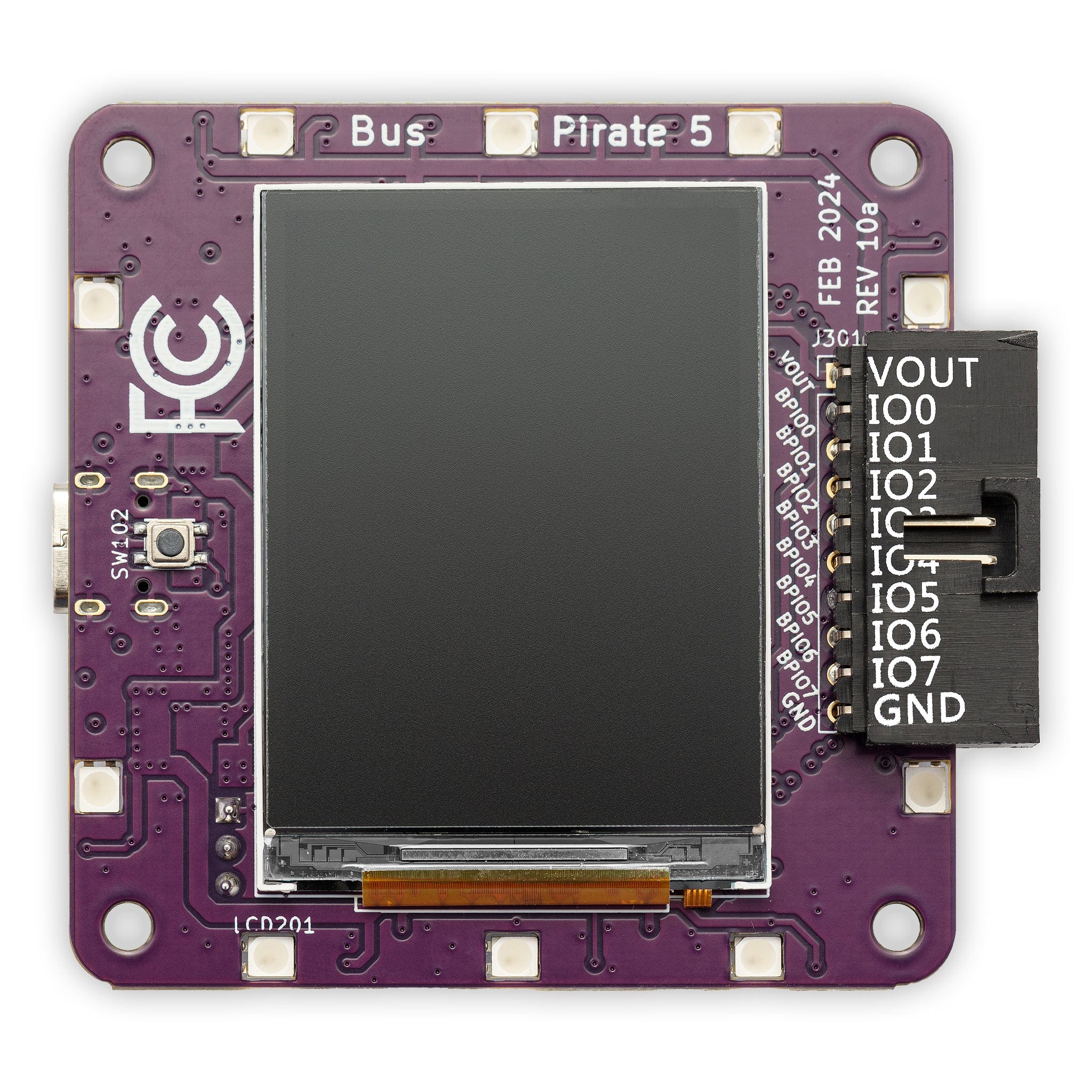 Bus Pirate 5 REV10 with Enclosure - Image 7