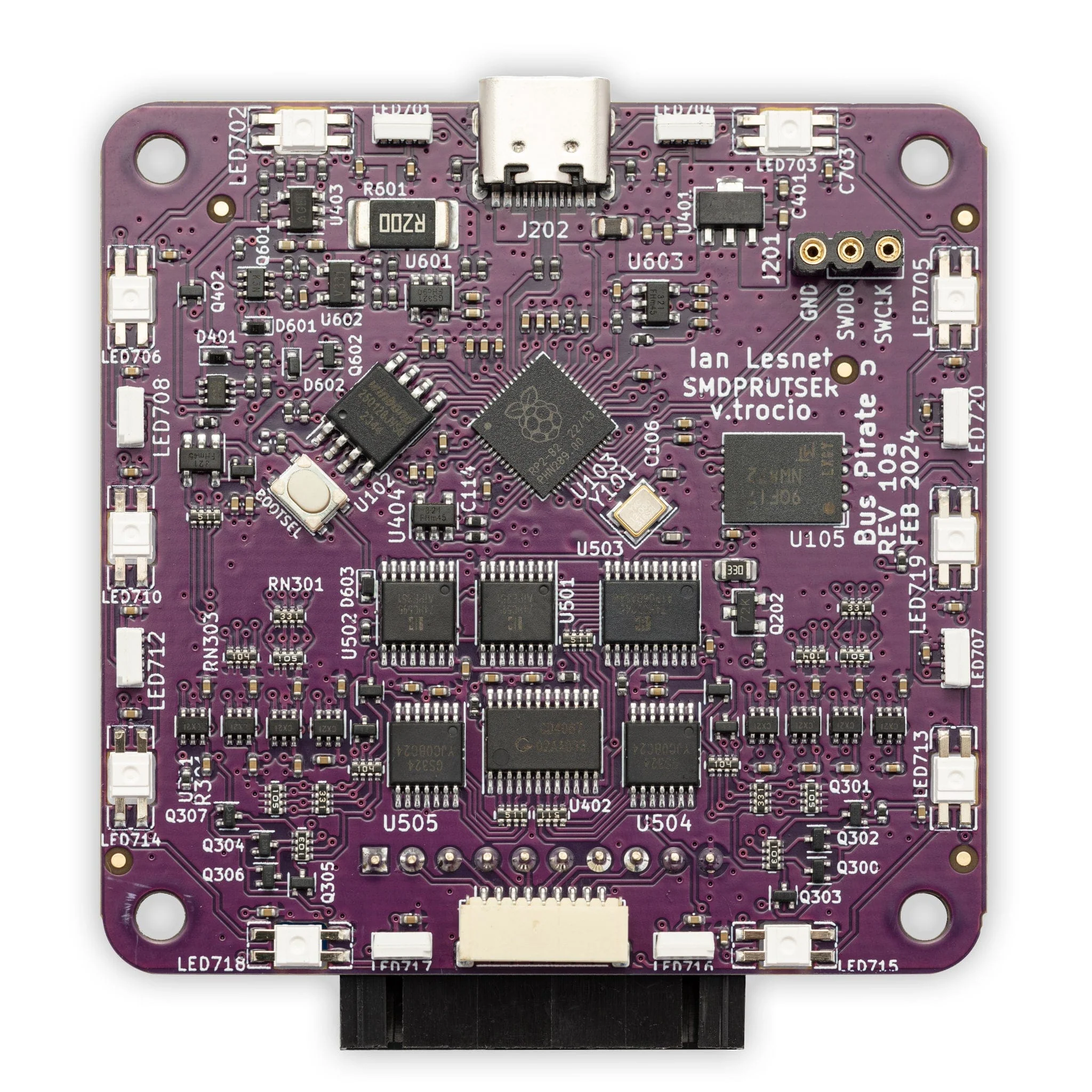 Bus Pirate 5 REV10 with Enclosure - Image 8