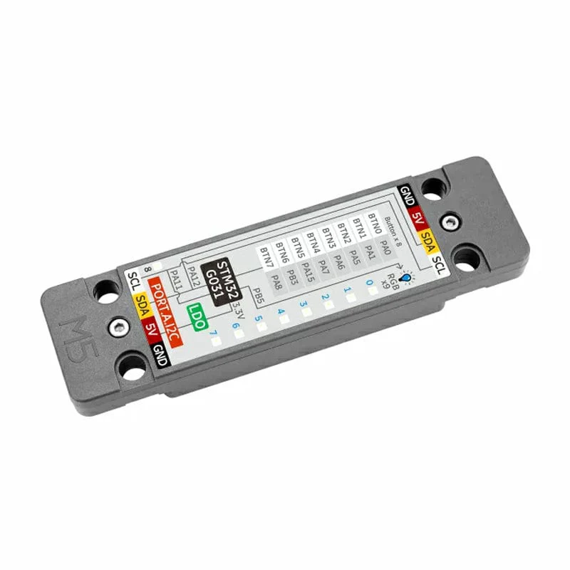 M5Stack Byte Button Unit with 8x Buttons (STM32G031) - Image 4