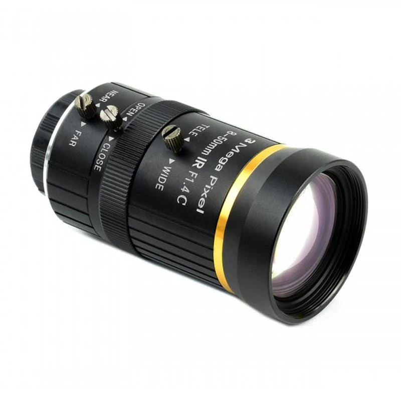C-Mount 8-50mm Zoom Lense for Raspberry Pi HQ Camera - Image 2