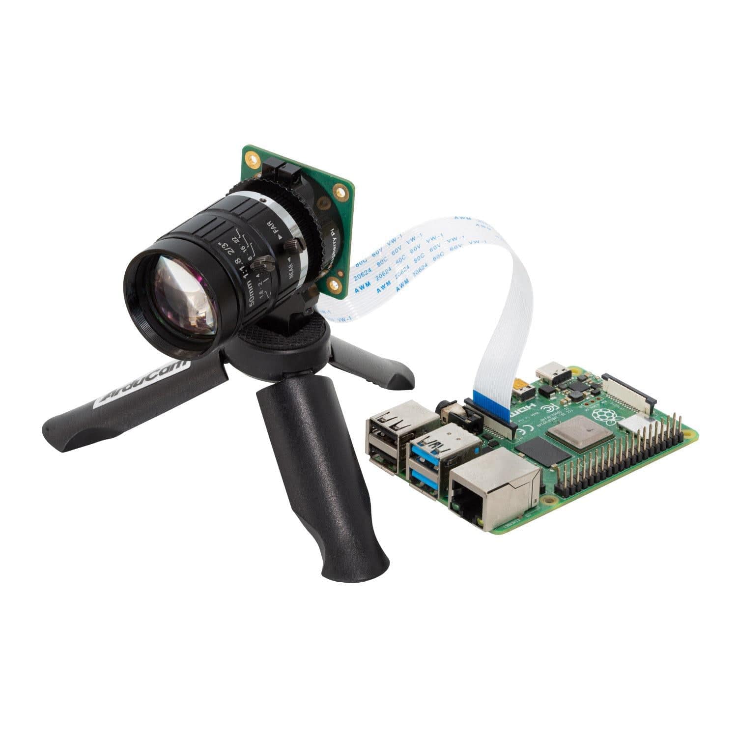C-Mount Lens for Raspberry Pi HQ Camera - 50mm Focal Length - Image 4