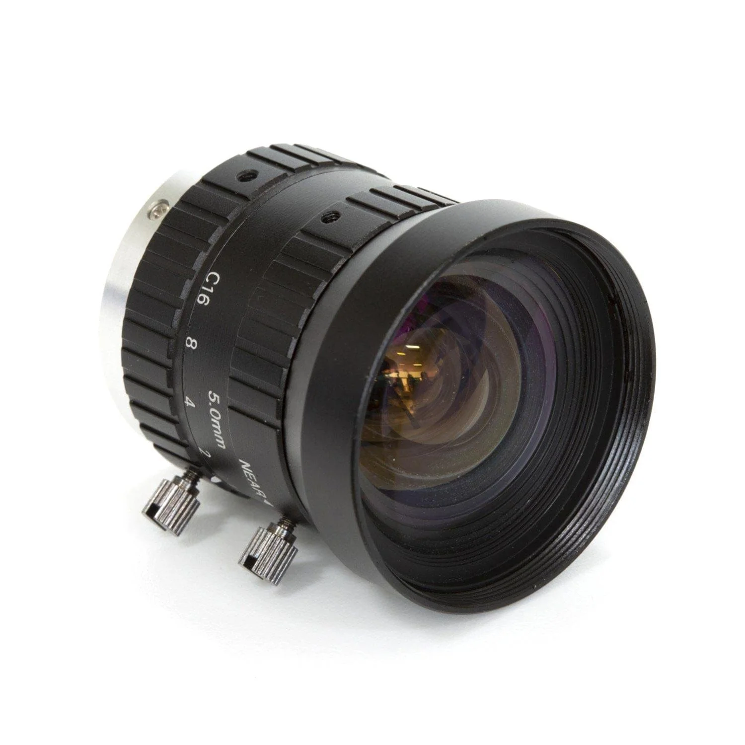 C-Mount Lens for Raspberry Pi HQ Camera - 5mm Focal Length [Discontinued] - Image 2
