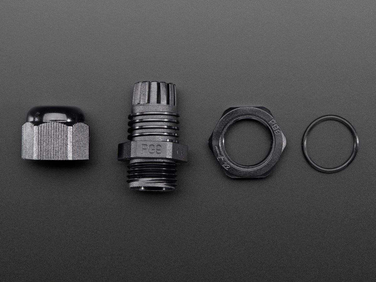 Cable Gland PG-9 size - 0.158" to 0.252" Cable Diameter (PG-9) - Image 2
