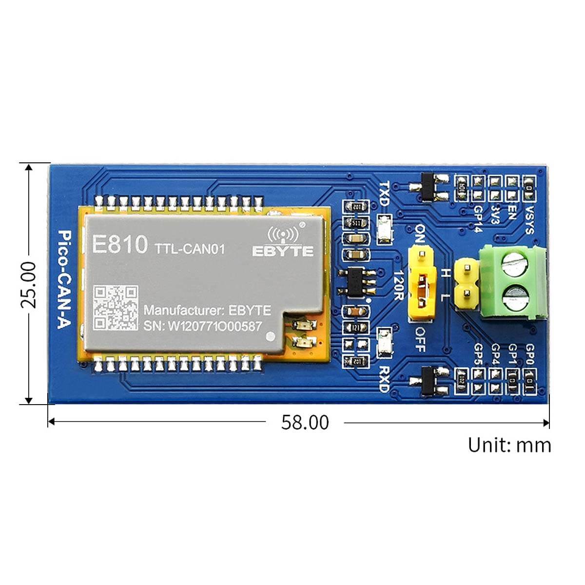 CAN Bus Module for Raspberry Pi Pico [Discontinued] - Image 5