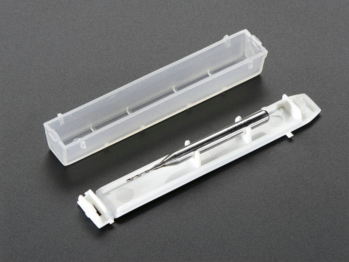 Carbide Square End Mill - 1/8" Shaft - 0.6mm Diameter - Image 2
