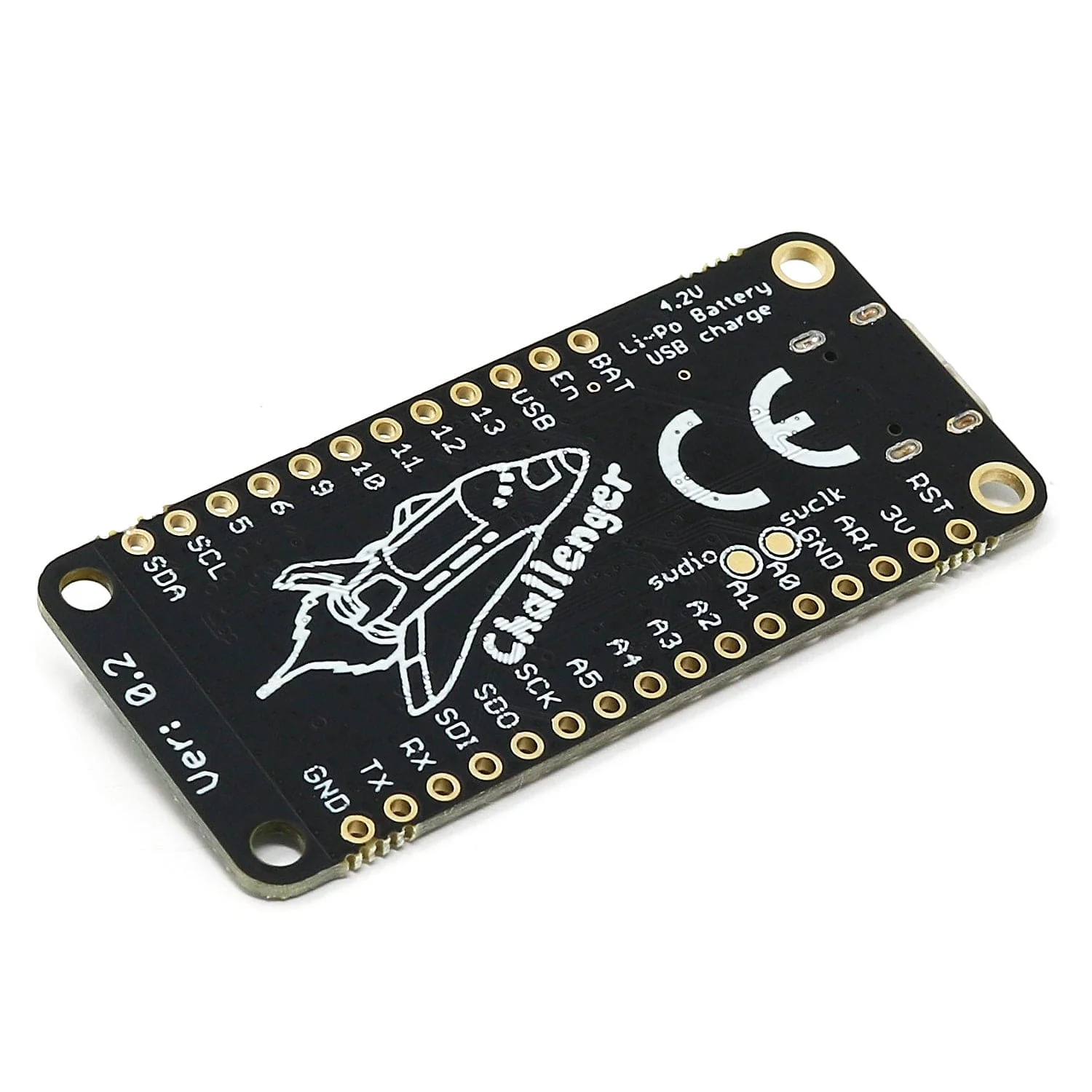 Challenger RP2040 WiFi/BLE MkII (Chip Antenna + 16-bit Accelerometer) - Image 3