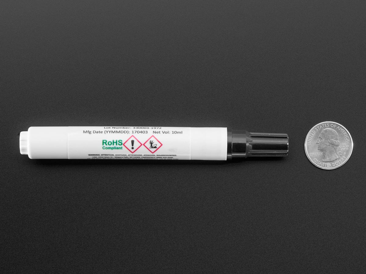 Chip Quik No-Clean Liquid Flux Pen – 10ml Pen w/ Tip (CQ4LF) [Discontinued] - Image 2
